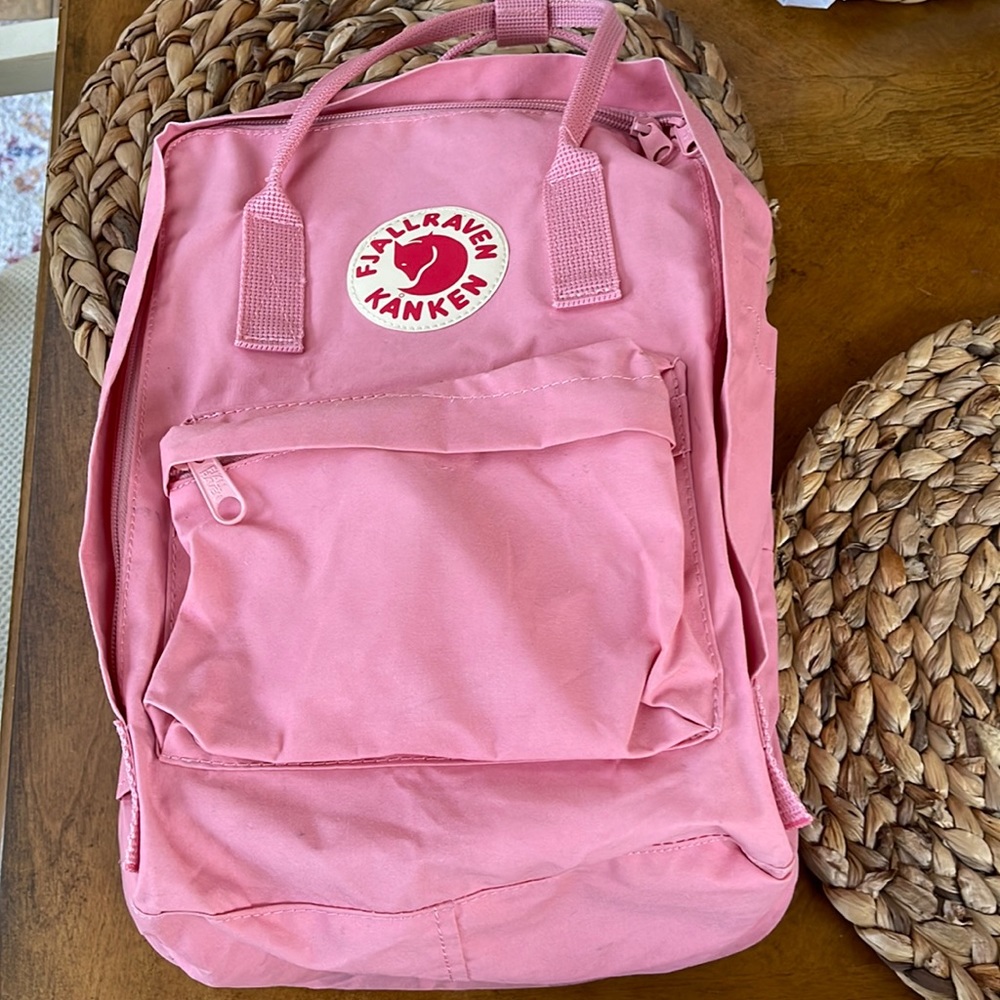 Pink Fjallraven Backpack